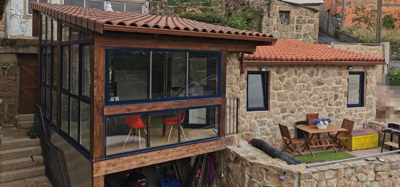 O Recuncho De Tibias Villa Pereiro de Aguiar Exteriör bild